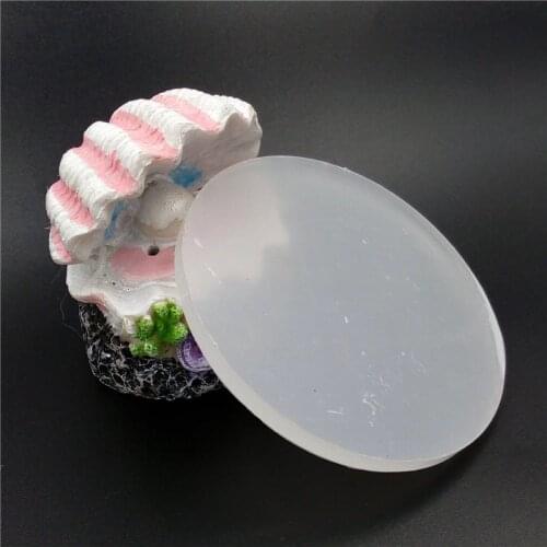 Clay Tool Round Acrylic Transparent Bases 80mm High quality