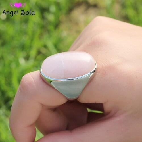 Gothic New Retro Oval Opal Quartz Jade Ring Luxury Exquisite Jewelry Ladies Engagement Ring Gift Wholesale