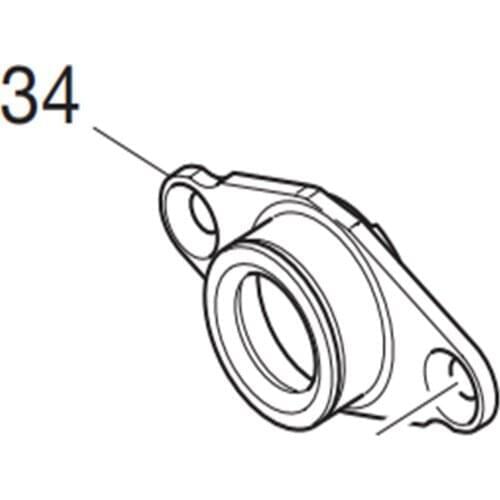 Bearing chamber for Makita CC300D CC301D HS300D