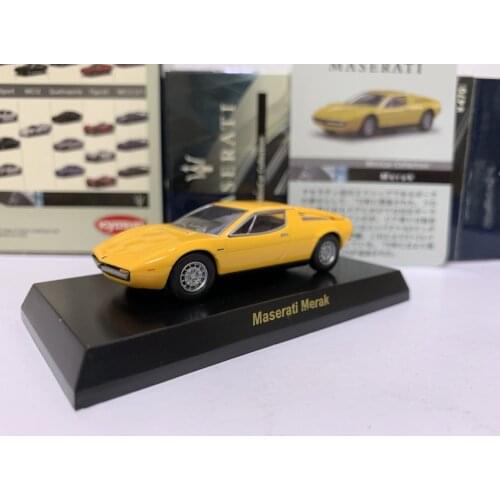 KYOSHO 1:64 Maserati Merak Italian classic car Collect die casting alloy trolley model