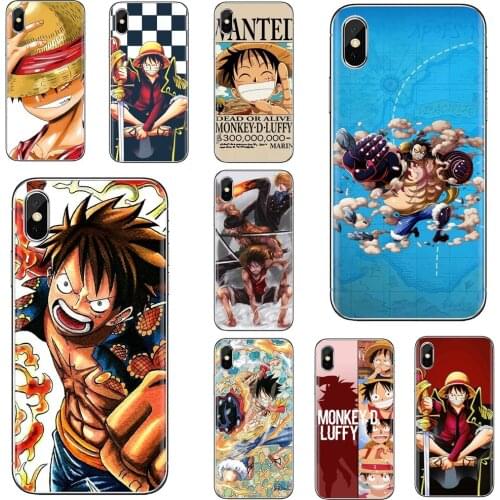 Luffy-soft-C-Anime-One-Piece For Samsung Galaxy A9 A8 Star Lite A3 A5 A7 A6 Plus 2018 2015 2016 2017 Soft TPU Covers