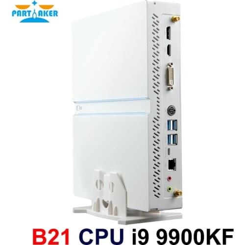 Mini PC Intel Core I9-9900KF RTX 2060 6GB GDDR6 GTX1060 GDDR5 3GB Gaming Desktop Computer Windows 10 NVMe HDMI2.0 DP DVI 4K HDR