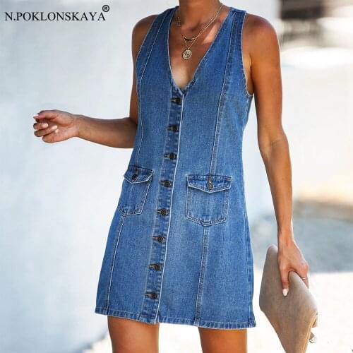 Модные джинсовые платья N.POKLONSKAYA China At AliExpress