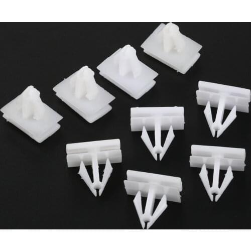 15Pcs Rocker Panel Moulding Auto Fastener Clip Nylon Retainer For G M 25693852 Cadillac Chevy Buick Car Plastic Rivets