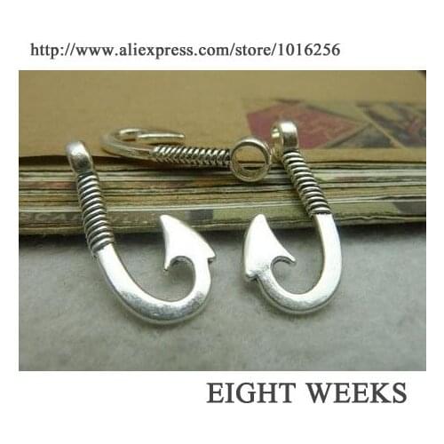 Zinc alloy pendant jewelry accessories diy handmade material charms lure of 15 * 30 mm