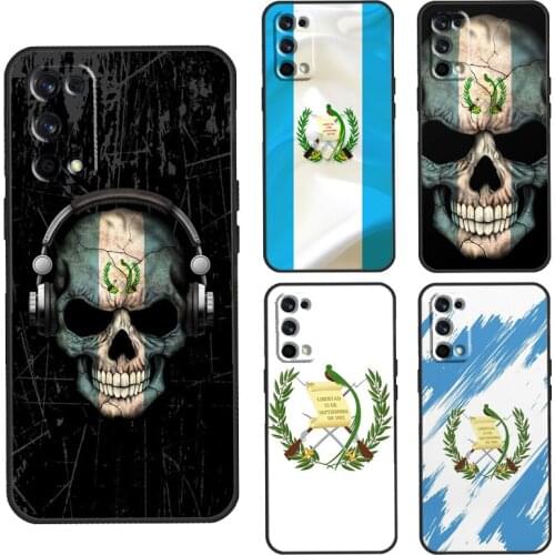 Guatemala Flag Case For OnePlus 8T 7T Nord 7 8 9 Pro Cover For Realme 8 7 6 Pro Q3 C3 C11 C15 C21 GT Neo