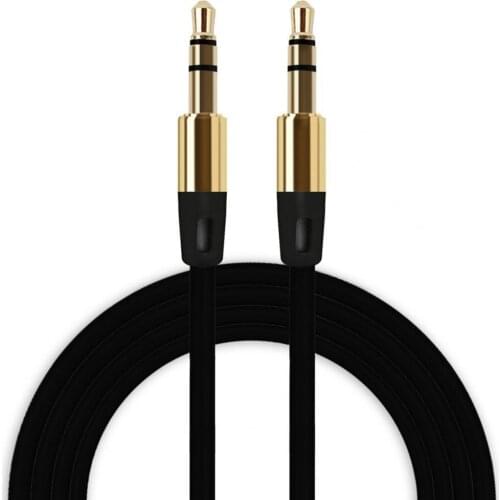 Stereo Cord Firm Good Workmanship Copper Convenient Stereo AUX Cord for MP3