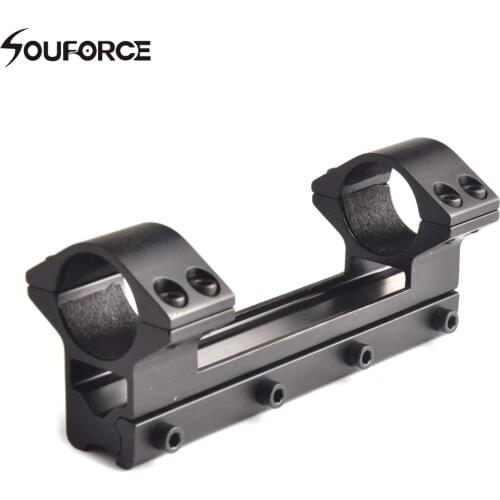 Tactical 25.4/30mm Double Scope Ring Mount High Profile Mount fit Dovetail 11 mm Rail For Rifle scope Hunting Accessory