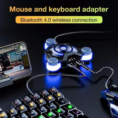 W8 Wired Gaming Keyboard Mouse Adapter Bluetooth Wireless Converter For Game Consoles Computer Accessories