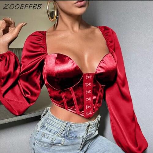 ZOOEFFBB Women's Cropped T-shirts