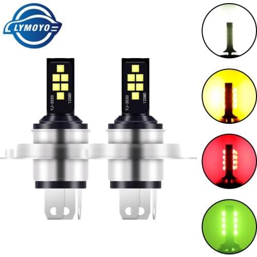 1PC Car H8 H11 H4 led 9005 HB3 9006 HB4 H7 P13W H16 7440 3030 12SMD Fog Lamp Daytime Running Light Bulb Turning Parking Bulb 12V