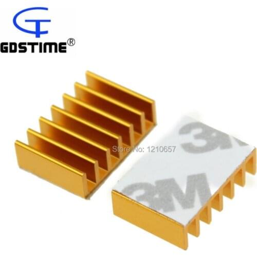 1000 Pieces lot Aluminum Heat Sink for LED Chip 20x14x6mm