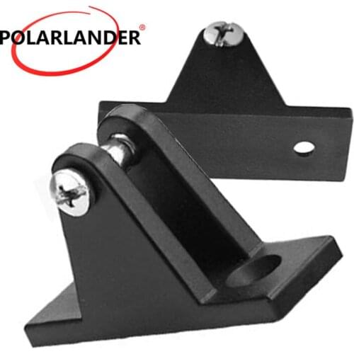 2pcs Black Nylon Marine Pin Deck Hinge 90 Degree Boat hardware fittings