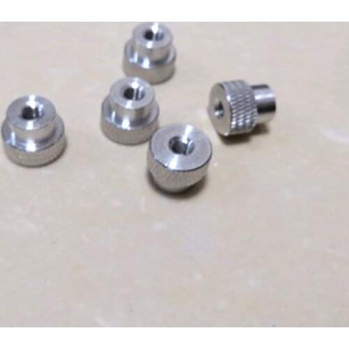 20pcs M3 m4 m5 m6 aluminum knurled thumb nut step hand nut