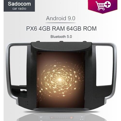 PX6 DSP Tesla 9.7" Android 9.0 For Nissan Teana J32 maxima 2008-2012 IPS Car DVD Player CarRadio Multimedia Navigation autoradio