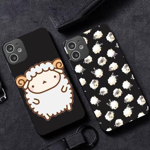 Sheep Phone Case for iPhone 12 11 mini pro XS MAX XR 8 7 6 6S Plus X 5S SE 2020