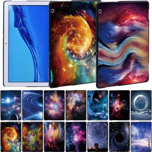 For Huawei MediaPad T5 10 10.1"/MediaPad T3 8.0/T3 10 9.6" Space Series Anti-fall Hard Shell Tablet Case + Stylus