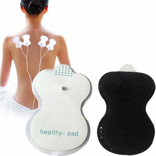 Electrode Pads for Tens Acupuncture Therapeutic Pulse Massager Sticker Adhesive Replacement Patch Massage Pad Conductive Gel