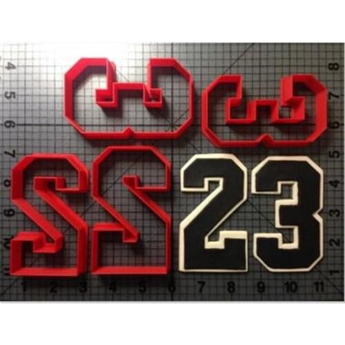 Jordan No. 23 Cookie Mold Kitchen Supplies Baking Utensils Pudding Mousse Cake Mold Home DIY Baking Mold Icing Tool