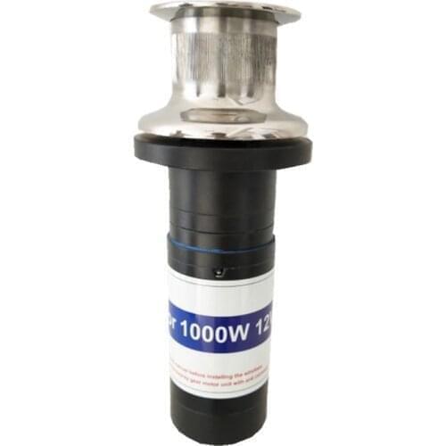High Quality Stainless Steel Drum Winch 12V 1200W Capstan Winch For Yacht