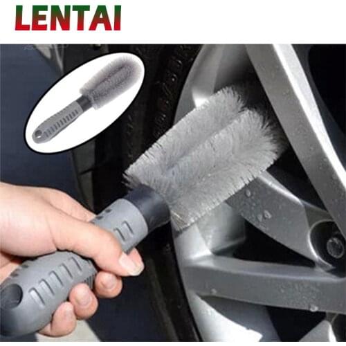LENTAI For Opel astra h j g insignia vectra c corsa d zafira b Citroen c4 c5 c3 Mazda 3 6 cx-5 1PC Auto Car Cleaning Hub Brushes