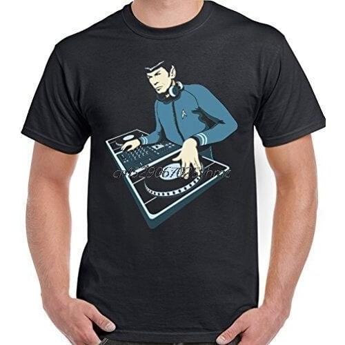 Newest Fashion Stranger Things T Shirt Men Short Sleeve Dj Spock Fashion Men T Shirts Round Neck Punk Tops