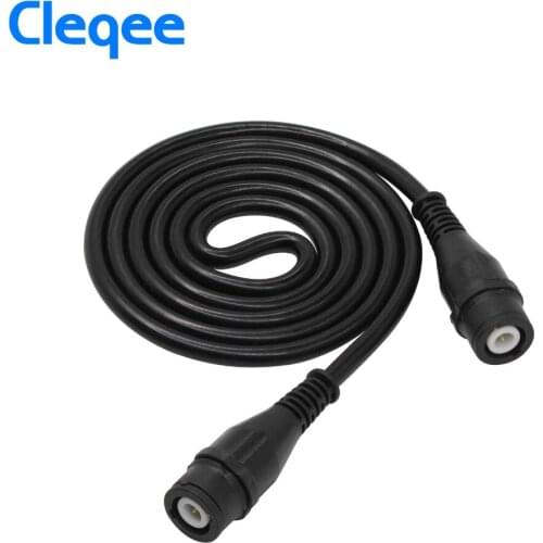 2020 NEW Cleqee P1202 BNC male plug to BNC male plug Coaxial Cable Oscilloscope Test Lead 100CM BNC-BNC