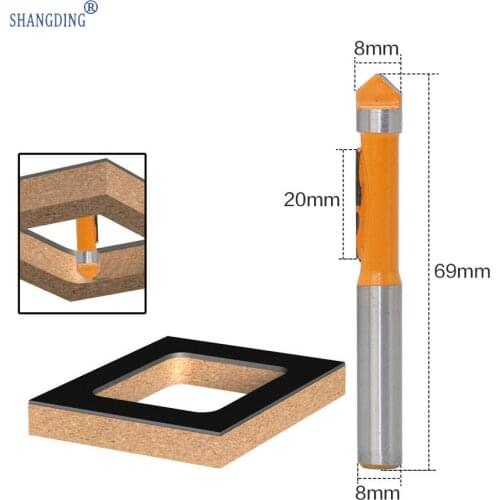Carpentry Milling Cutter 8 Handle Single Knives And Tenon Knives Imported Milling Cutter