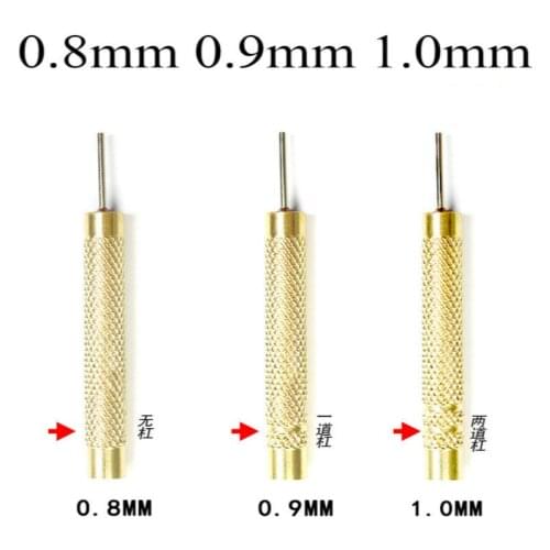 Watch Band Strap Bracelet Pin Link Remover Repair Tool Brass Pin Punch 0.8/0.9/1.0mm Watchmaker Spare Parts Jewelry making tool