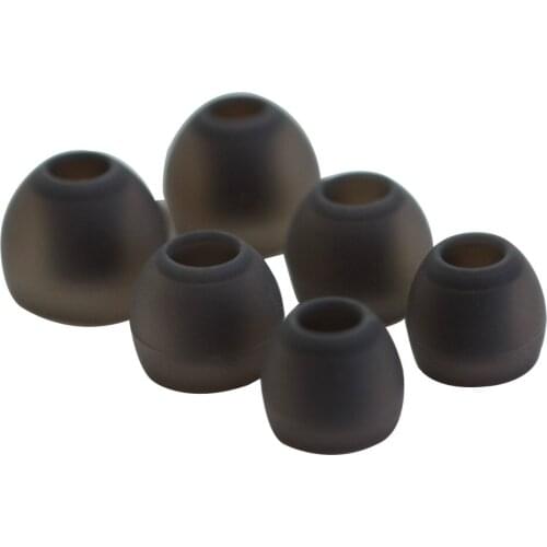 6pcs/3pairs 3.8mm Silicone Replacement Ear tips caps Earbuds Earphones Eartips For Samsung Galaxy Note 8 S8 Plus Note8 Earphone