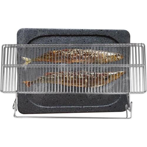 Foldable Lightweight Large Stainless Steel Barbecue Grill Net Rack for Outdoor Activities