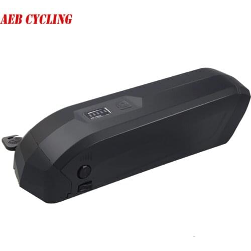 Free shipping Plastic case Hailong-2 down tube ebike battery case 40 Pcs 18650 cells ebike battery shark case for city bike