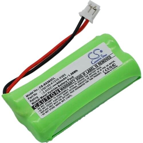 Cameron Sino Cordless Phone Replacement Ni-MH Battery 650mAh For 55AAAHR28MX Alcatel Free Tools
