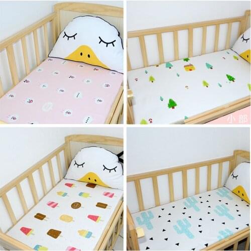 1pcs 150x115cm Baby Bed Sheets 100% cotton