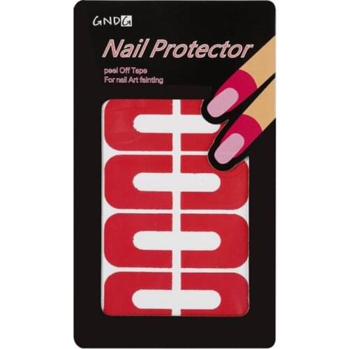 10pcs U-shaped Nail Art Anti-overflow Sticker Small And Portable Not Easy To Fall For Novices Easy Convenient