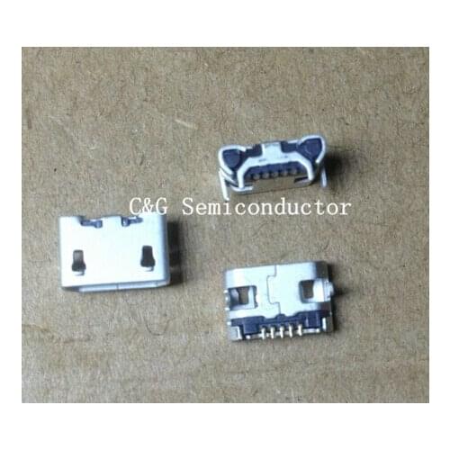 1000 Pcs Micro 5 pin USB Female Jack Socket 5PIN 5PINS