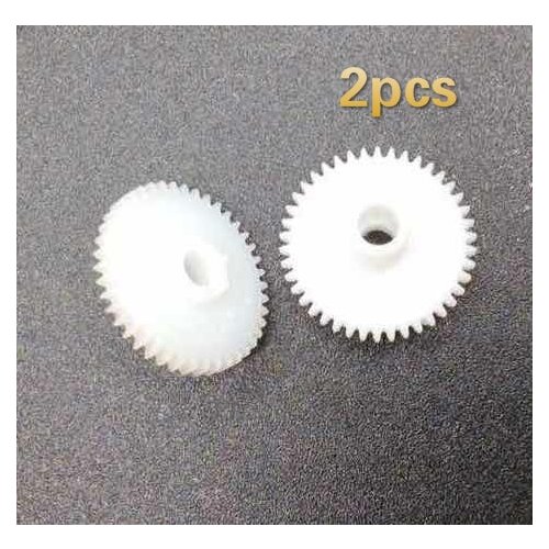 2pcs plastic white gear for panasonic 900.700.750.950.655.550.80.40.303. TR333.TR265.D190WD audio recorder cassette deck player