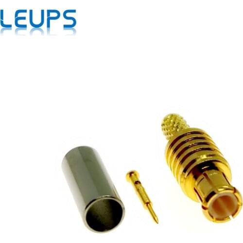 20PCS MCX Male Plug Crimp RG174 RG316 LMR100 RF Connector