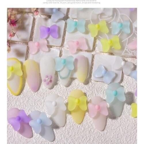 3D Dimensional aurora Resin Butterfly Glitter AB Nail Art Decorations Home Fashion Nail Ornament Manicure Decals Accessories