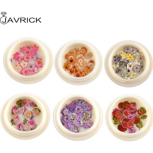 6Pcs Flower Wood Pulp Resin Fillings Rose Flower Dasiy Flower Hairpin Pendant Decor Resin Molds Fillers Jewelry Making
