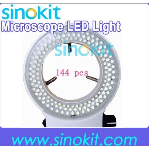 Free Shipping New Microscopes 144pcs LED White light Color