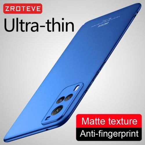 X60 Pro Case Cover ZROTEVE Slim Frosted Coque For Vivo X60 Pro Plus + Case Hard PC Back Cover For Vivo X50 Pro Plus Phone Cases