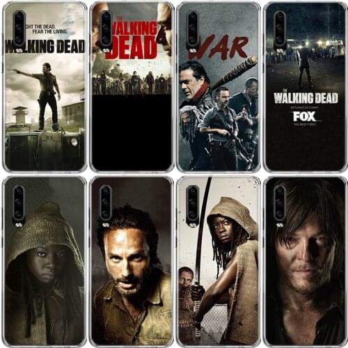 The Walking Dead Phone Case For Huawei P40 P30 P20 P10 Mate 10 20 30 Lite Pro P Smart Z Plus 2019 2018 Cover Coque