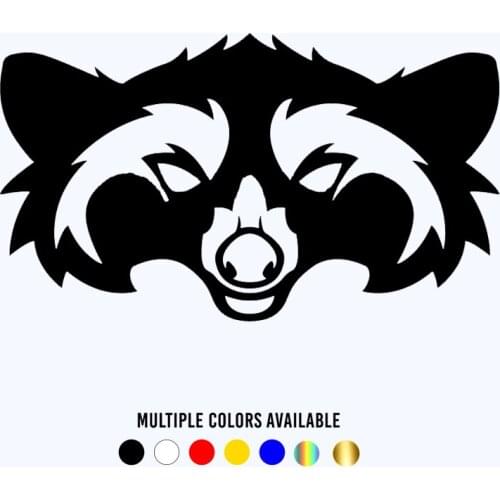 CK3273# Raccoon reflective funny car sticker vinyl decal waterproof car auto stickers for bumper rear window