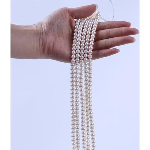 Daking Jewelry Bulk AA Grade Freshwater Natural Round Pearls For Sale