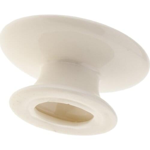 DIY Ceramic Candle Holder Candlestick Tealight Holder Table Decoration, White