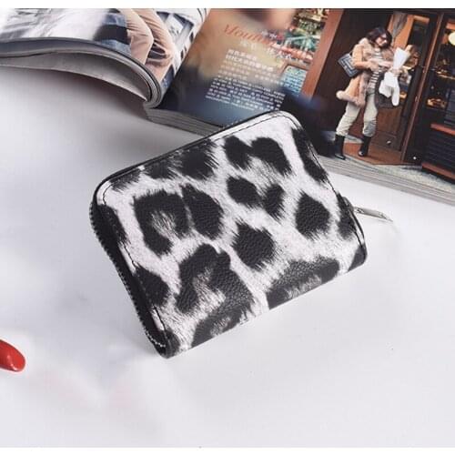 BISI GORO Womens Wallets Short Man ID Card Holder Travel Purse Strap Zipper handbag Large Capacity Multi-Card Mobile Phone Bag