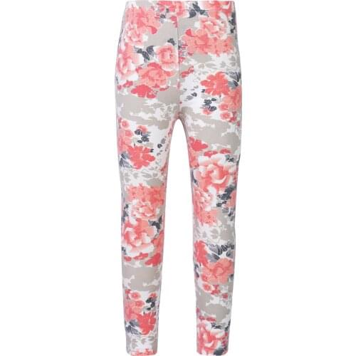 Girls Leggings Cotton Kids Printed Casual Pants Baby Girl Clothes Dance Yoga Workout Gymnastics Leggings Children Trousers 3-12Y