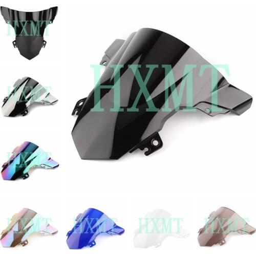 For BMW S1000RR S 1000RR 2015 2016 2017 2018 motorcycle Windshield WindScreen Double Bubble Black white S 1000 RR 15 16 17 18