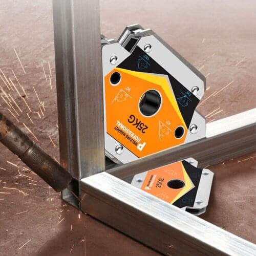 2pcs Magnetic Welding Holders Multi-angle Soldering Locator Welding Magnet Fixer Positioner Holding Auxiliary Locator Tools